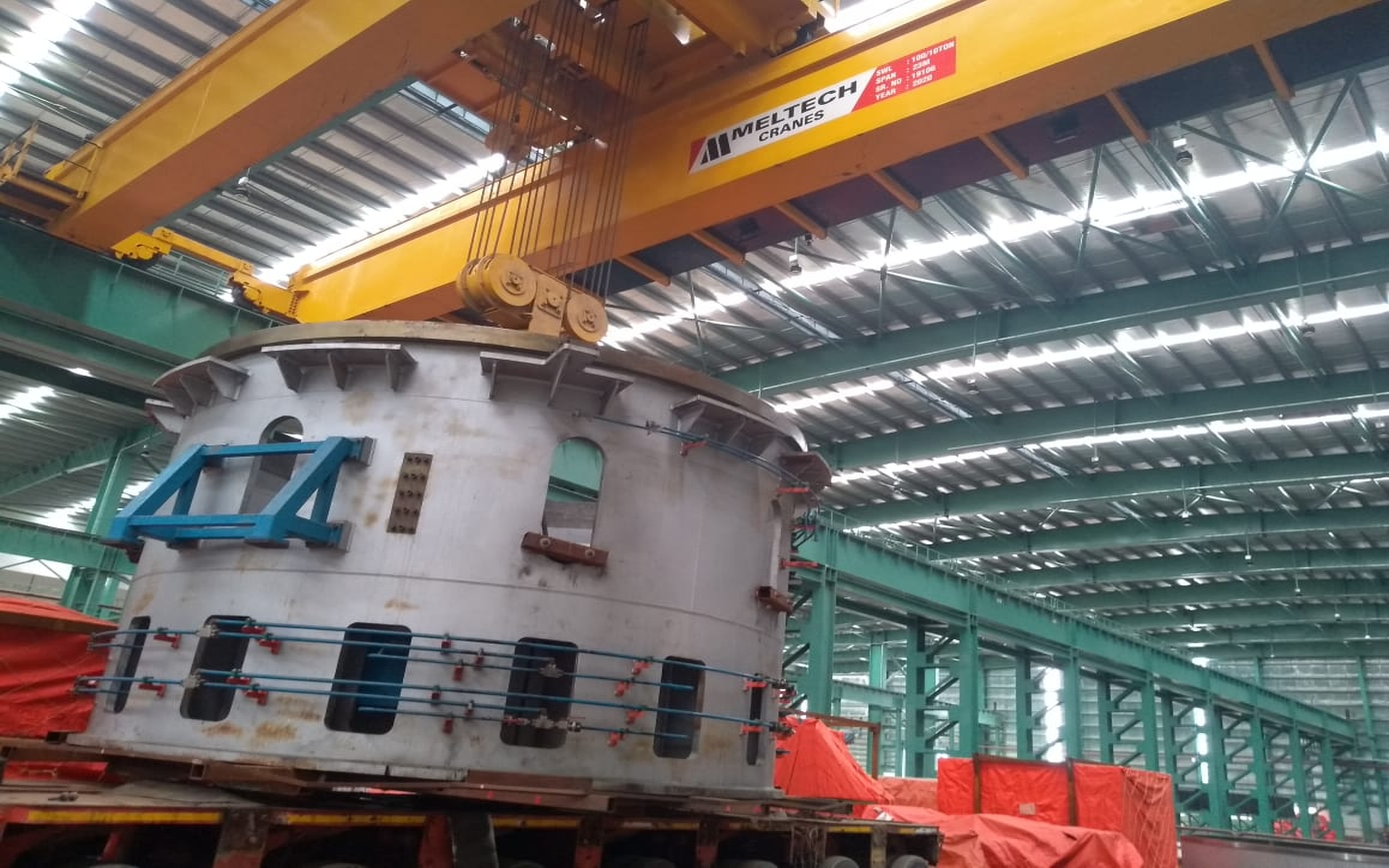 Crane Front View